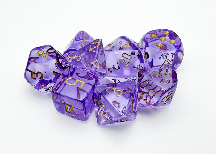 Chessex Lab Dice Polyhedral 7-Dice Set (with bonus die)