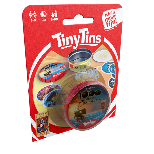 Tiny Tins: 1000 Bommen en Granaten - Dobbelspel