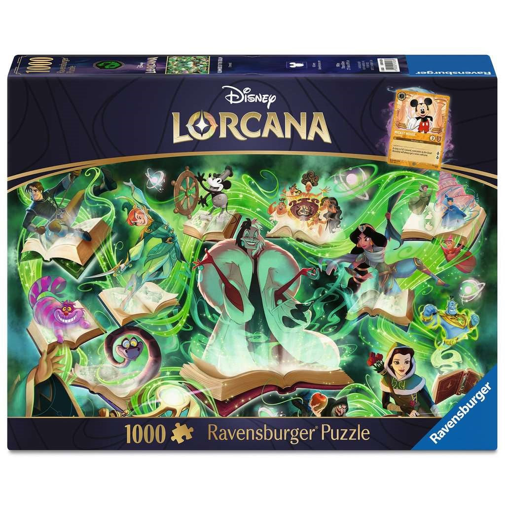 Disney Lorcana - Glimmers of the Realm - Emerald Puzzel (1000 stukjes)