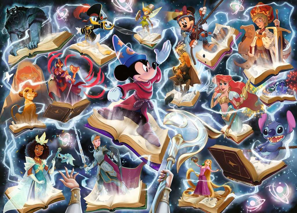 Disney Lorcana - Glimmers of the Realm - Steel Puzzel (1000 stukjes)