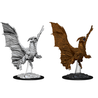 Dungeons and Dragons: Nolzur's Marvelous Miniatures - Young Copper Dragon
