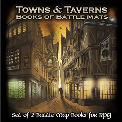 Towns & Taverns Books of Battle Mats
