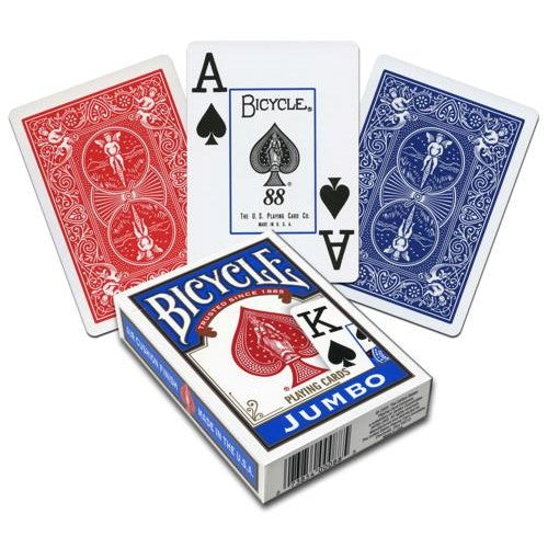 Bicycle Rider - Back Jumbo Speelkaarten