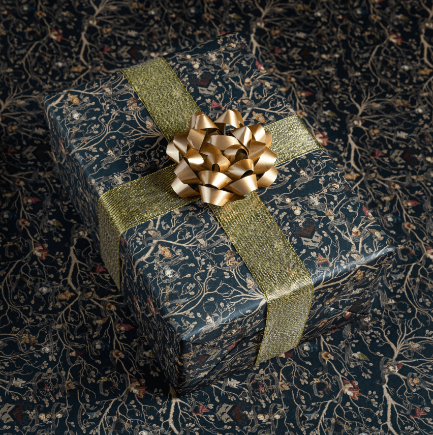 Black Family Tapestry Gift Wrap