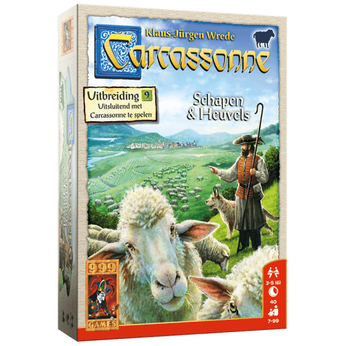 Carcassonne: Schapen & Heuvels