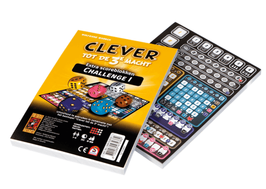 Clever tot de 3e macht Challenge 1 extra scoreblokken