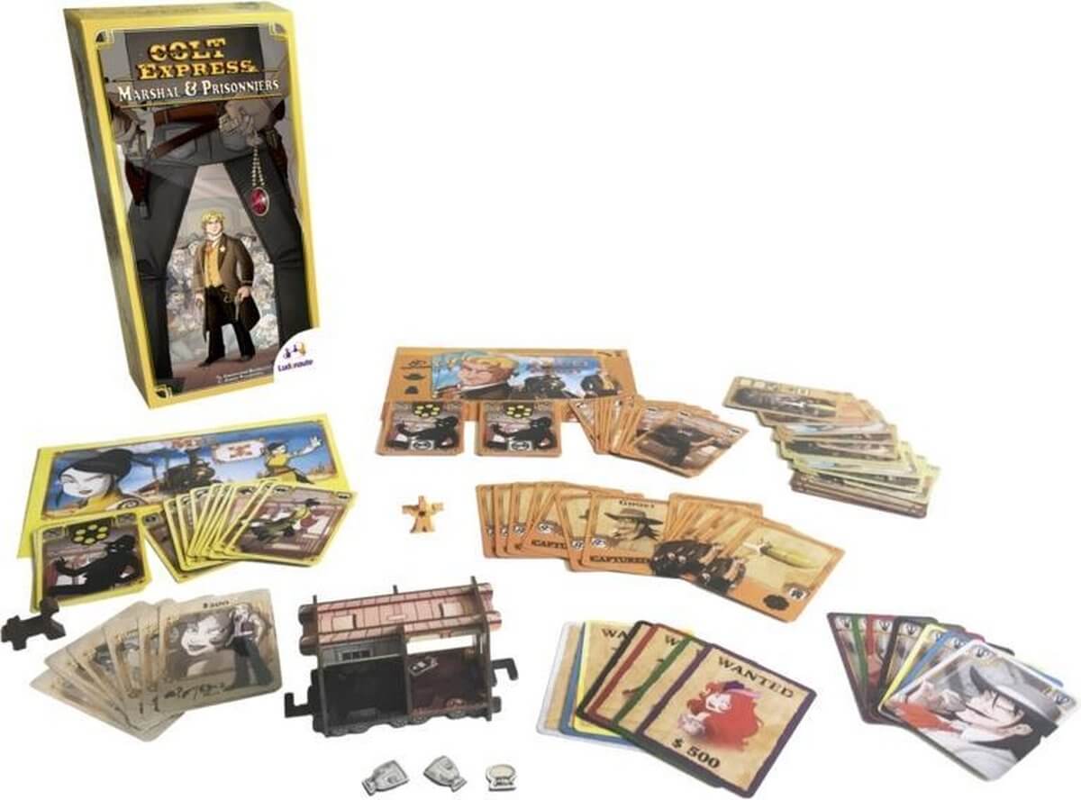 Colt Express - Marshal en Gevangenen (uitbreiding)