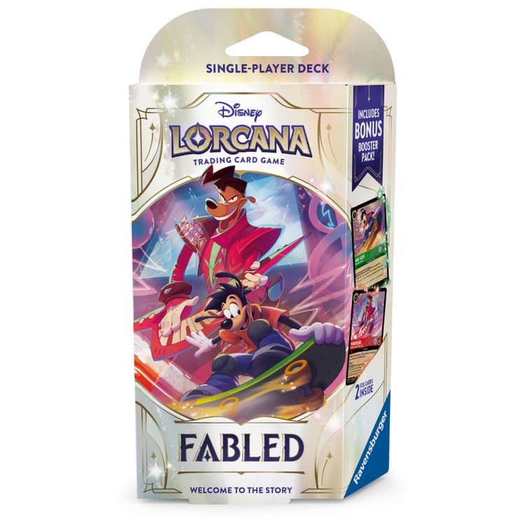 Disney Lorcana - Fabled - Starter Deck: Powerline & Max Goof