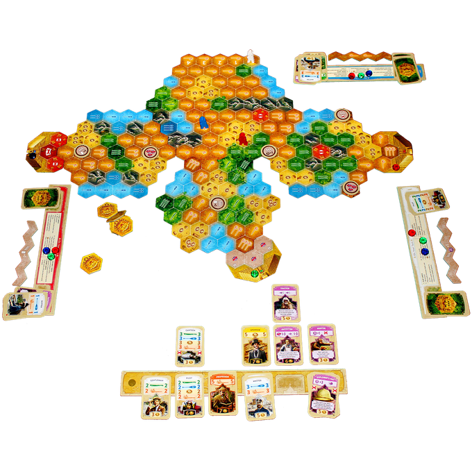 De Zoektocht naar El Dorado De Gouden Tempels - Bordspel