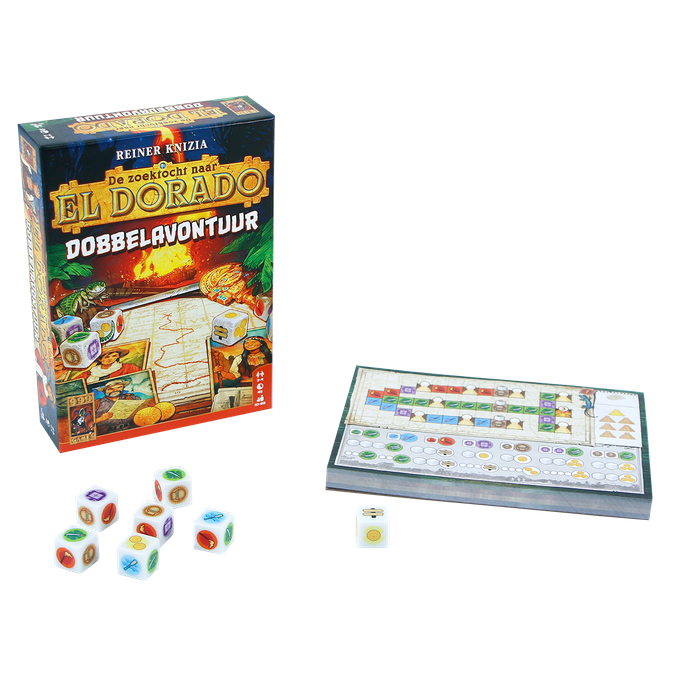 De Zoektocht naar El Dorado Dobbelavontuur - Dobbelspel (NL)