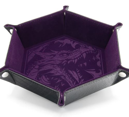 CritStones Foldable Dice Tray - Dragon Skin Edition