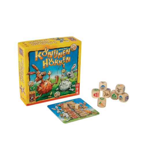 Konijnenhokken - Dobbelspel