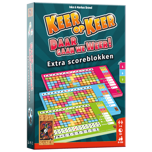 Keer op Keer Scoreblokken - Level 5, 6 en 7