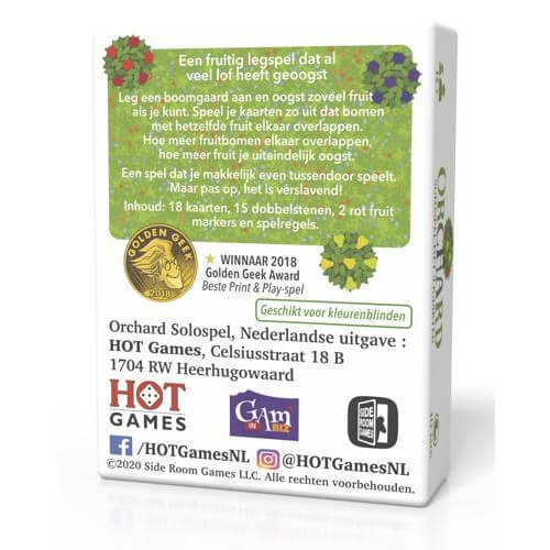 Orchard Solospel met 9 kaarten