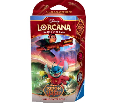 Disney Lorcana - Reign of Jafar - Starter Deck: Mulan & Stitch