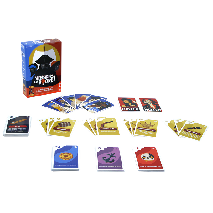 Verraders aan Boord - Kaartspel (NL)