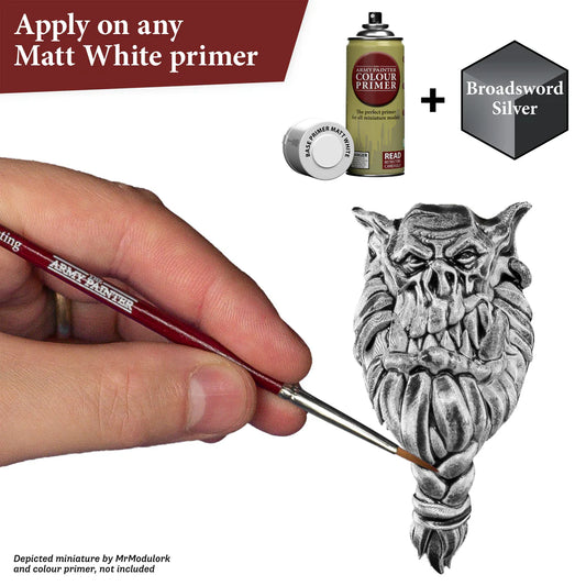 The Army Painter: Speedpaint 2.0: Broadsword Silver Metallic
