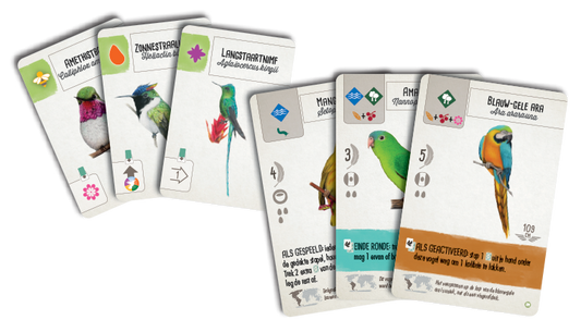 Wingspan Uitbreiding: Midden- en Zuid-Amerika