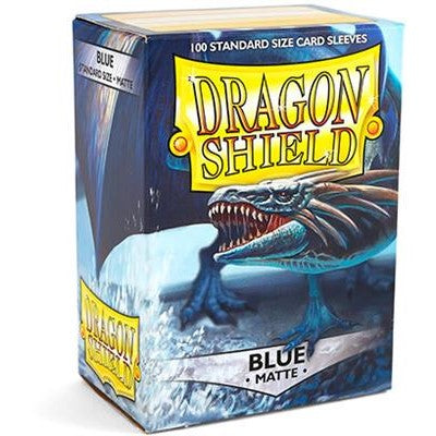 Dragon Shield Matte Sleeves – Blue – 100 stuks