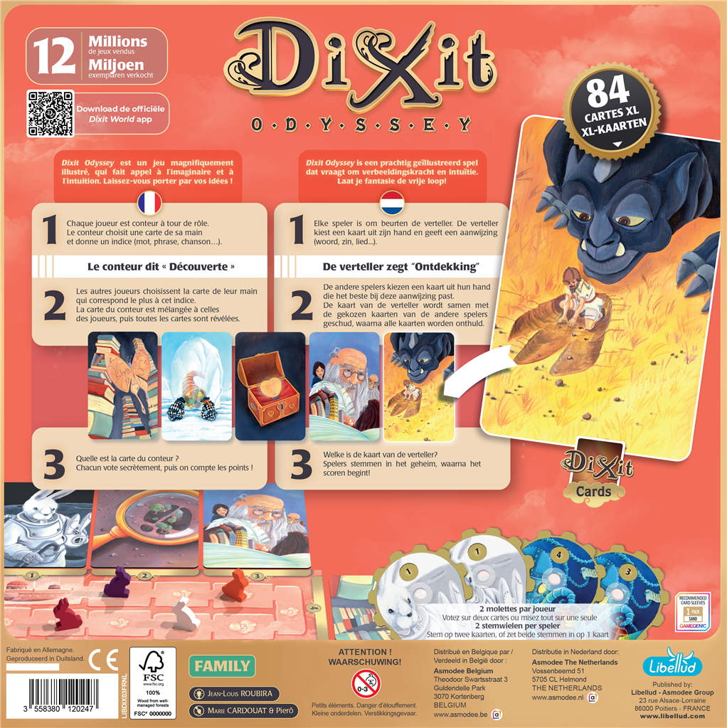 Dixit Odyssey - Bordspel (NL)