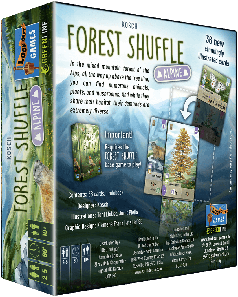 Forest Shuffle - Alpine Uitbreiding (ENG)