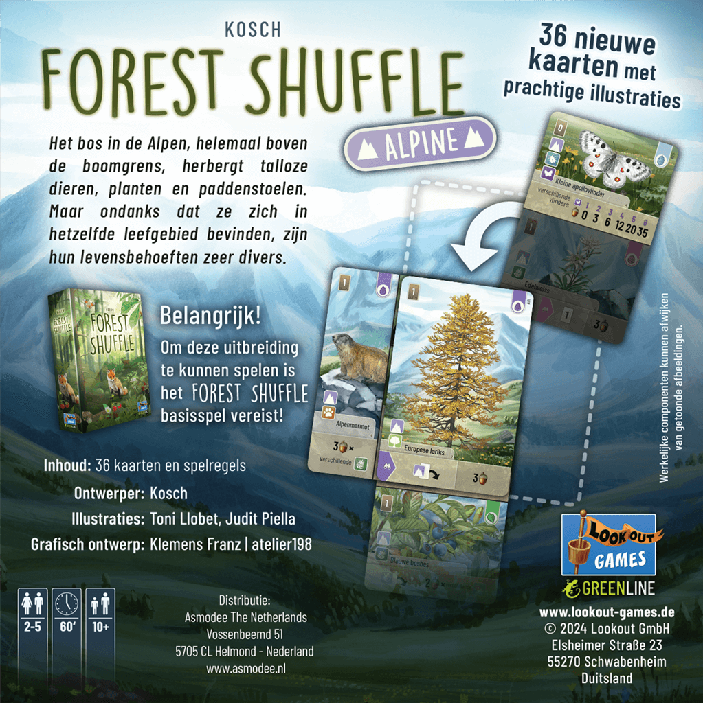 Forest Shuffle - Alpine Uitbreiding (NL)