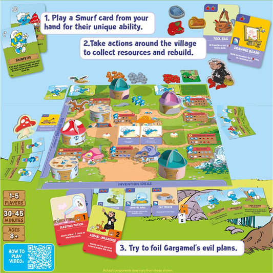 The Smurfs: Hidden Village - Bordspel (EN)