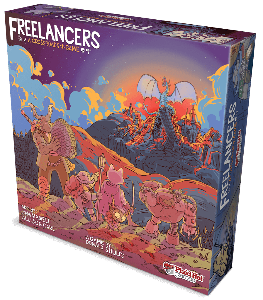 Freelancers a Crossroads Game - Bordspel