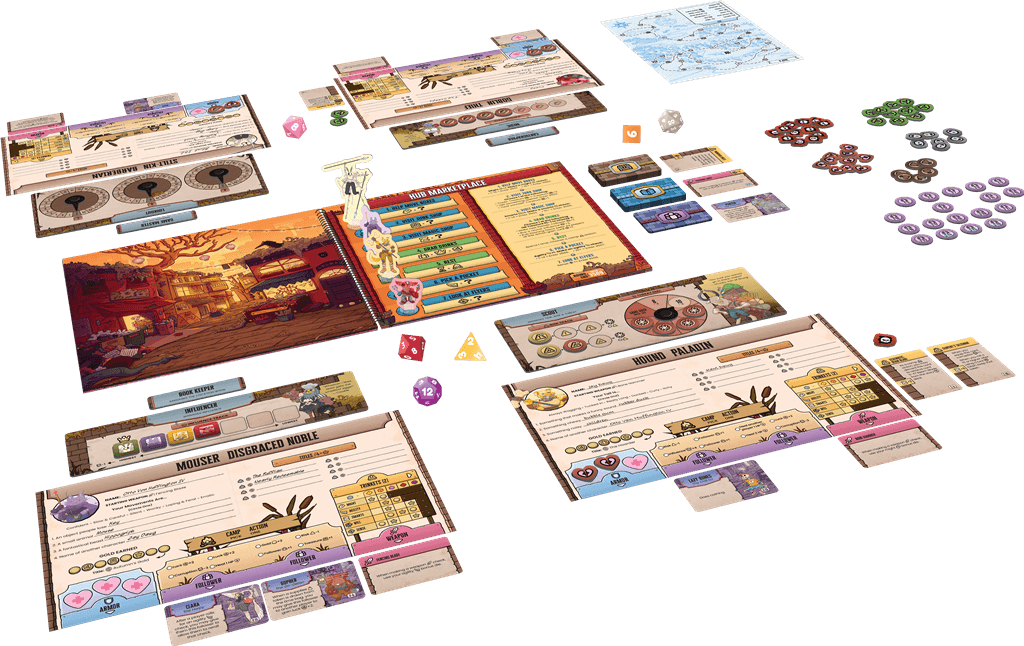 Freelancers a Crossroads Game - Bordspel