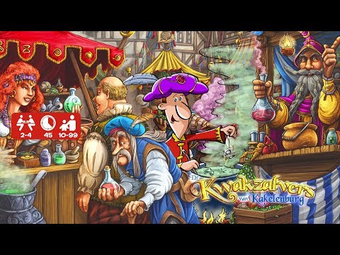De Kwakzalvers van Kakelenburg - Bordspel