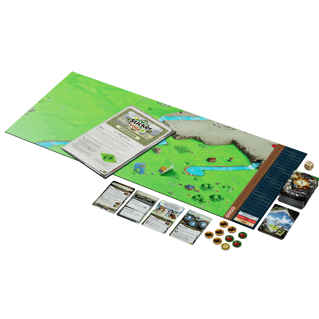Cozy Stickerville - Bordspel (EN)