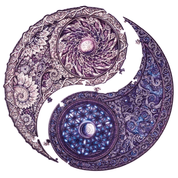 Unidragon Wooden Puzzle Mandala Overarching Opposities