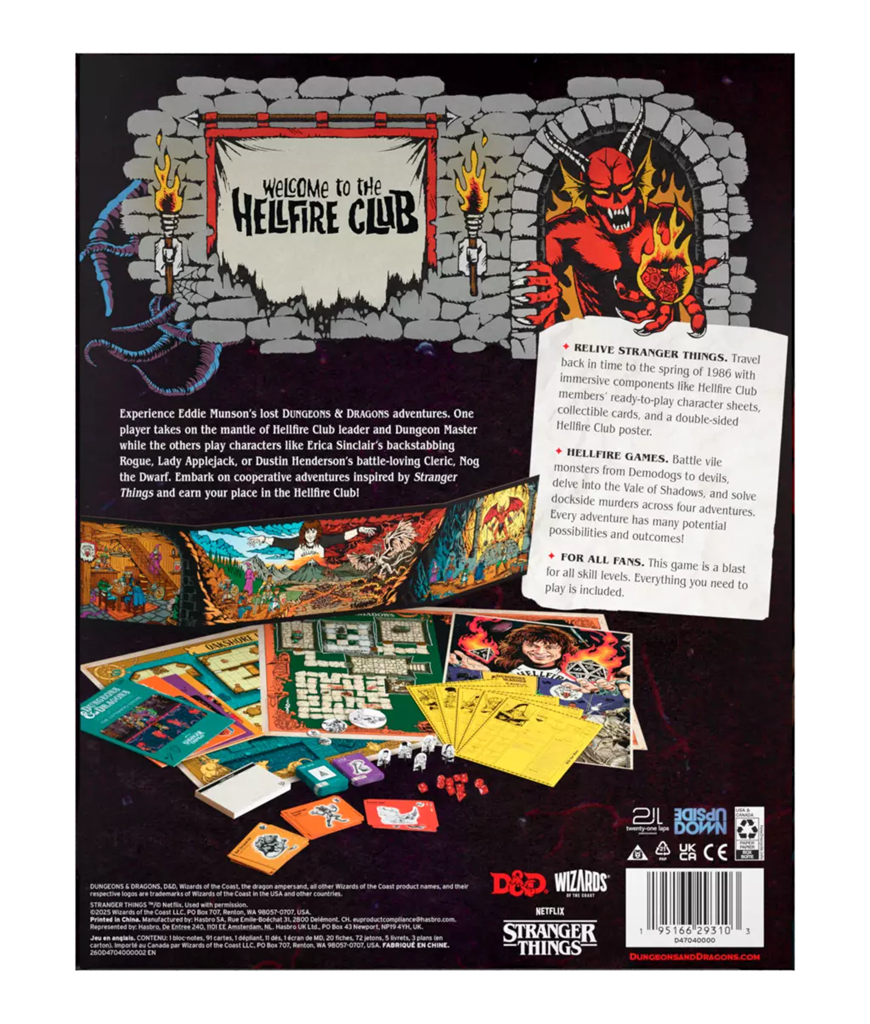 Stranger Things: Welcome to the Hellfire Club (D&D Box Set)