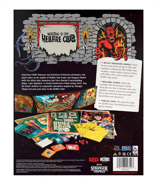 Stranger Things: Welcome to the Hellfire Club (D&D Box Set)