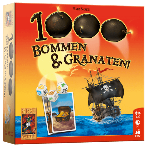 1000 Bommen & Granaten! - Dobbelspel