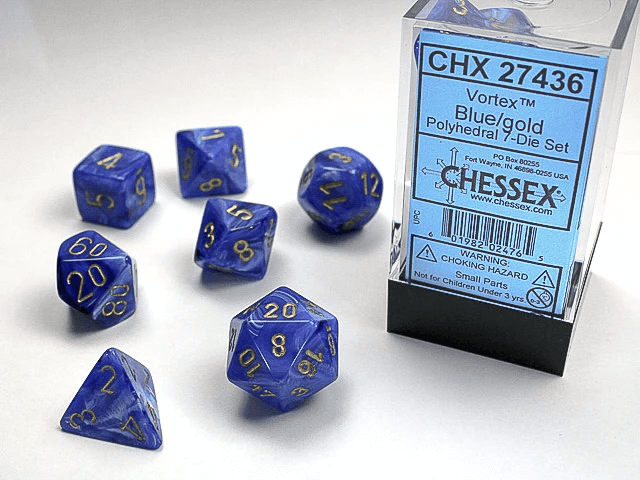 Chessex Special Polyhedral 7-Die Sets (Diverse Kleuren)