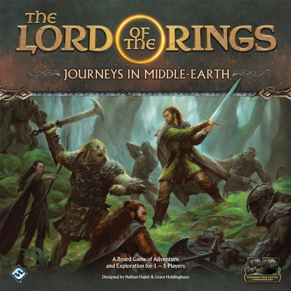 Lord of the Rings: Journeys in Middle Earth - Bordspel