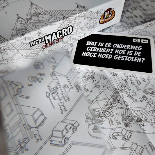 MicroMacro: Crime City - Bordspel