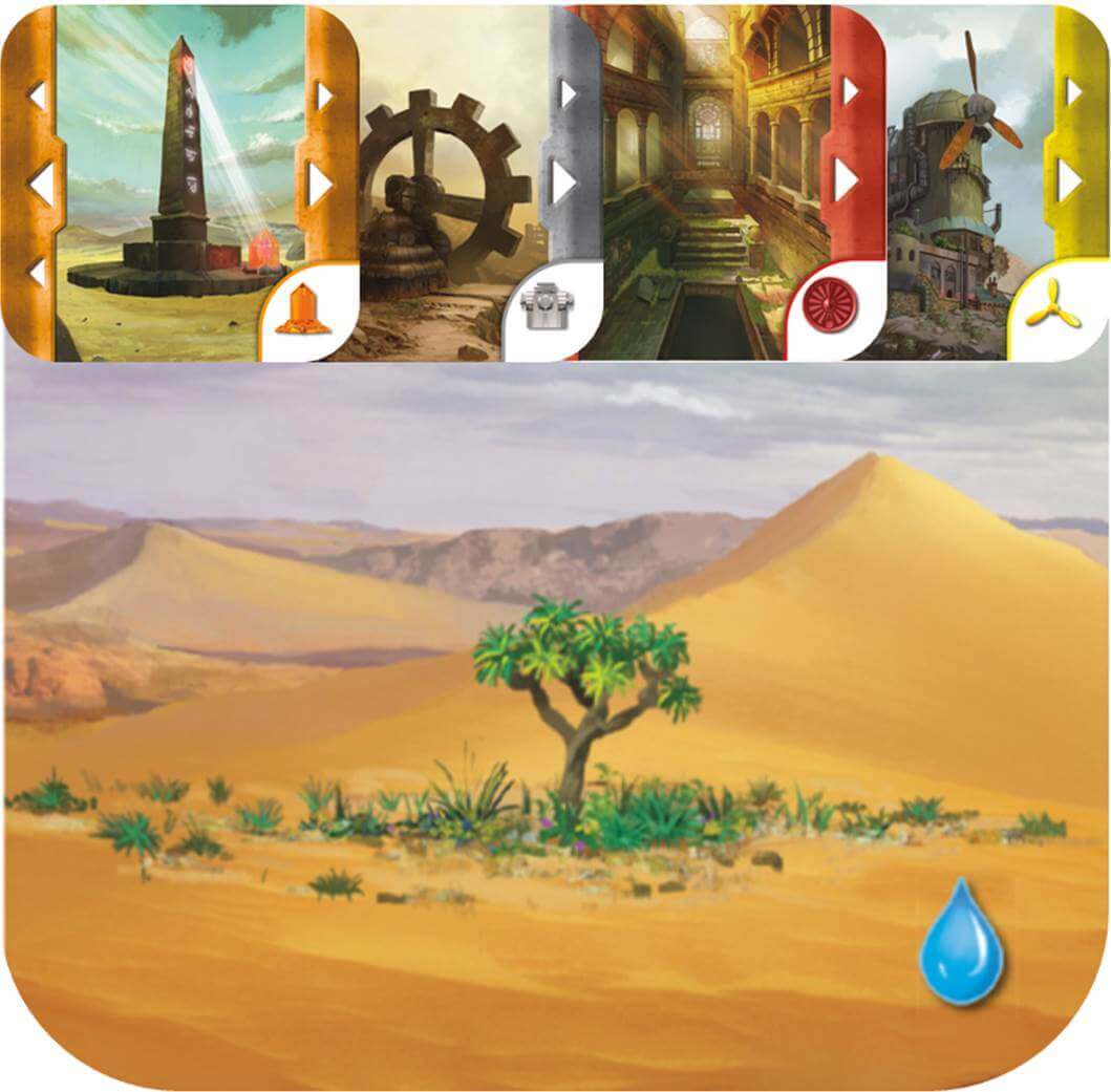 De Vergeten Stad - Bordspel