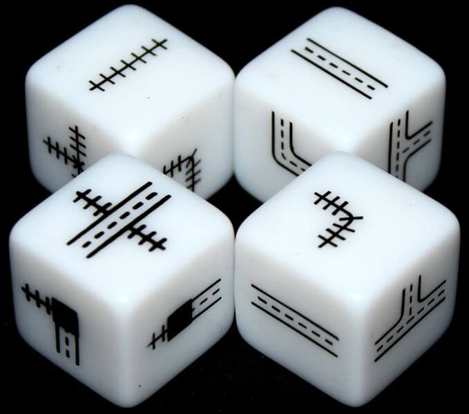 Railroad Ink (Diepblauwe versie) - Roll & Write