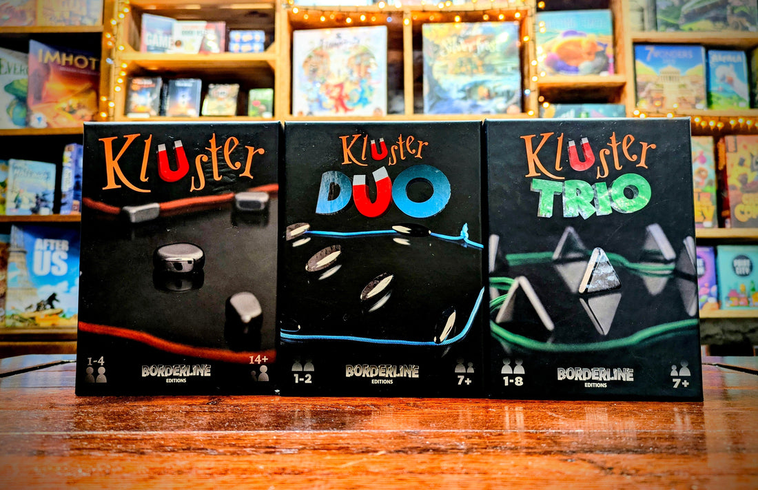 Kluster Trio magneetspel review door spellenwinkel De Dwalende Dwerg