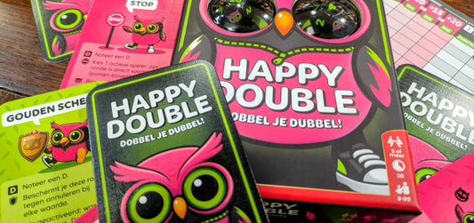 Review: Happy Double – "Snelle dobbelpret!" (Door Harry de Dwerg)