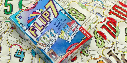 Review: Flip 7 - "Hét verslavende kaartspel voor fans van Blackjack en Uno!" (Door Harry de Dwerg)