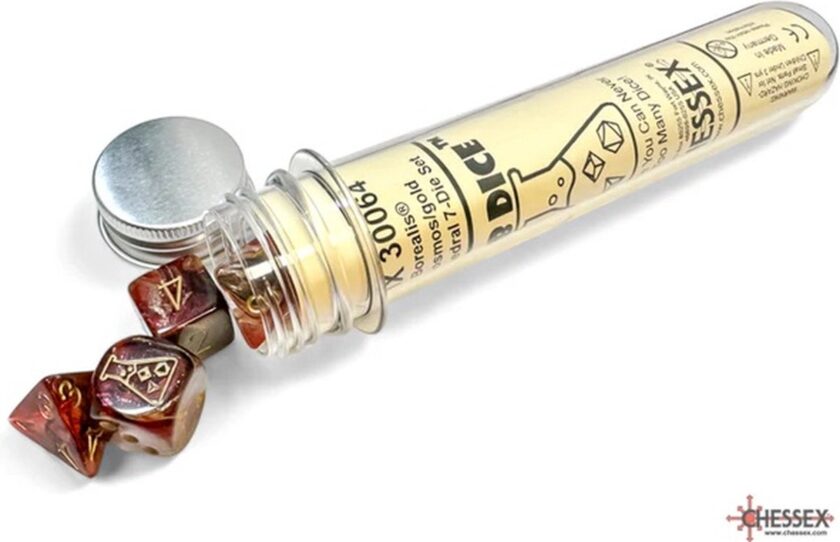 Chessex Lab Dice Polyhedral 7-Dice Set (with bonus die)