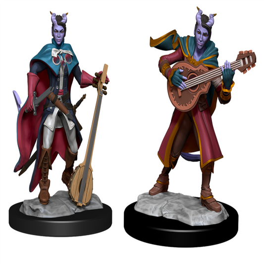 Dungeons and Dragons: Nolzur's Marvelous Miniatures - Tiefling Bard Female