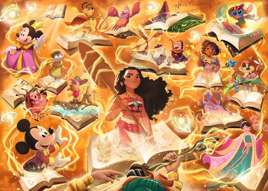Disney Lorcana - Glimmers of the Realm - Amber Puzzel (1000 stukjes)
