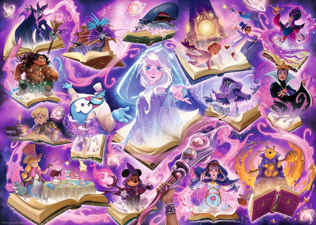 Disney Lorcana - Glimmers of the Realm - Amethyst Puzzel (1000 stukjes)