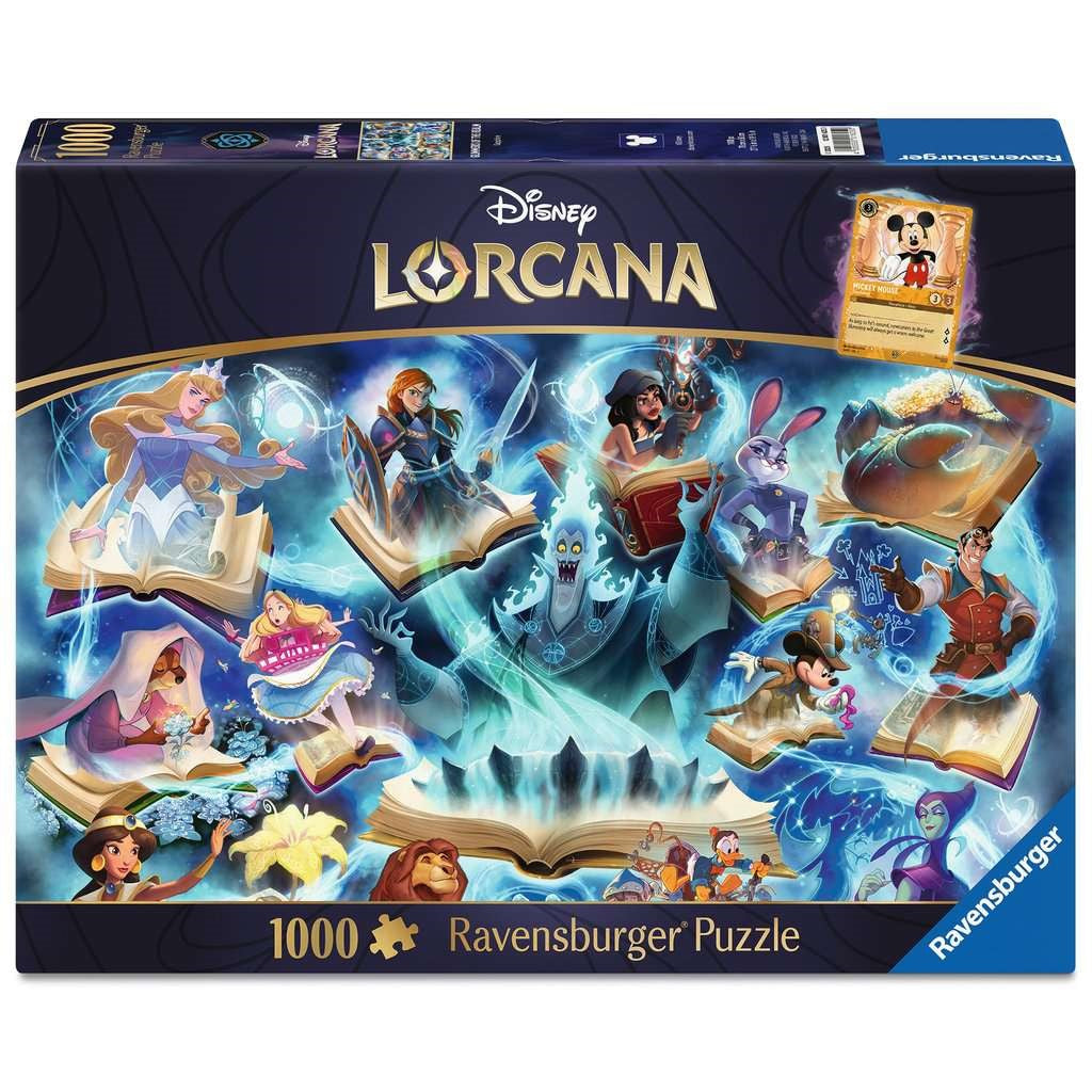 Disney Lorcana - Glimmers of the Realm - Sapphire Puzzel (1000 stukjes)