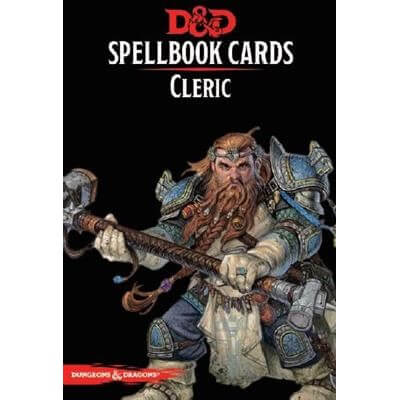 D&D Spellbook Cards - Cleric (153 Cards) - EN