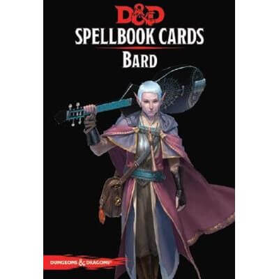 D&D Spellbook Cards - Bard (128 Cards) - EN